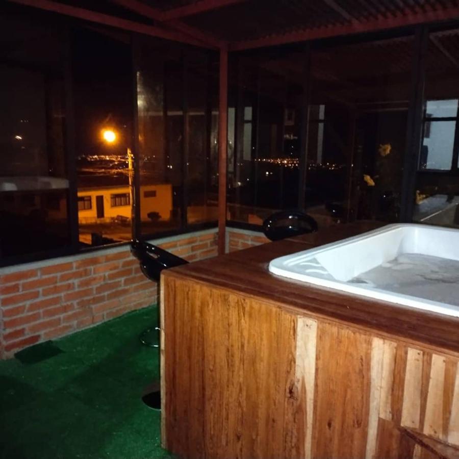 Hostal Spa Casa De Piedra Con Jacuzzi Santa Rosa de Cabal Extérieur photo