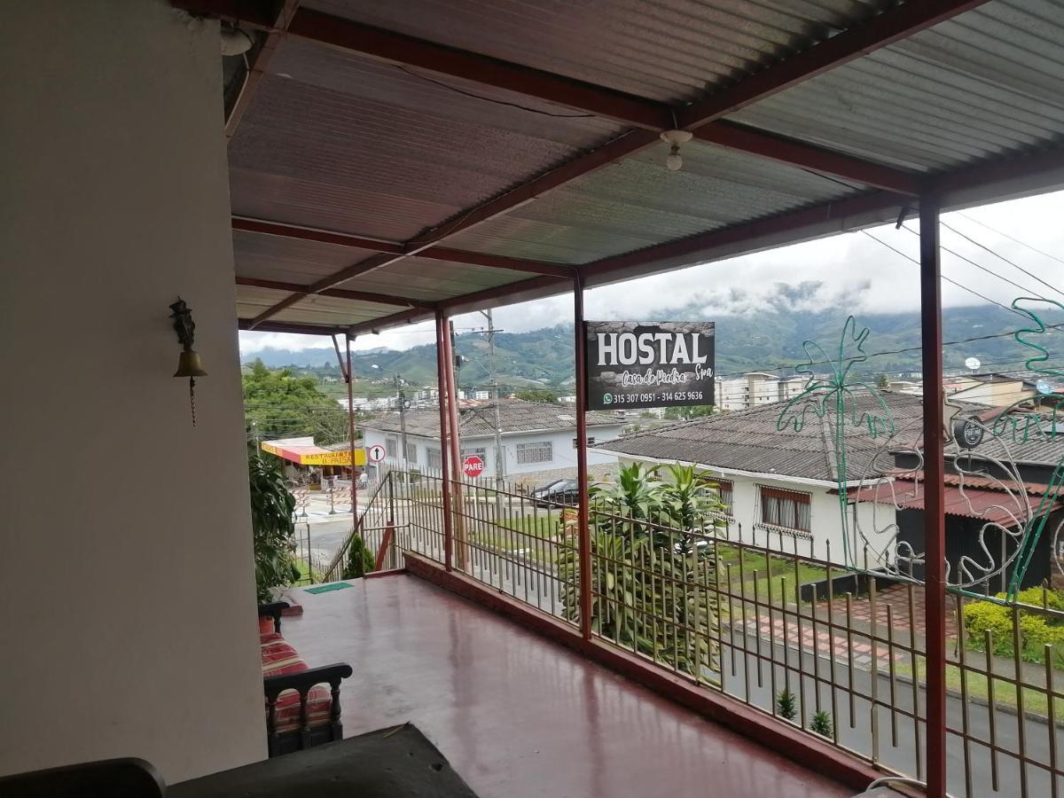 Hostal Spa Casa De Piedra Con Jacuzzi Santa Rosa de Cabal Extérieur photo